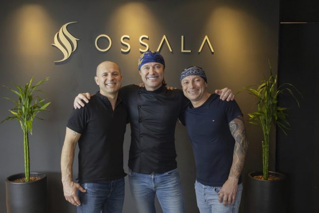 Wendel, Alan e Alex Salatino coordenam as operações do novo Ossala